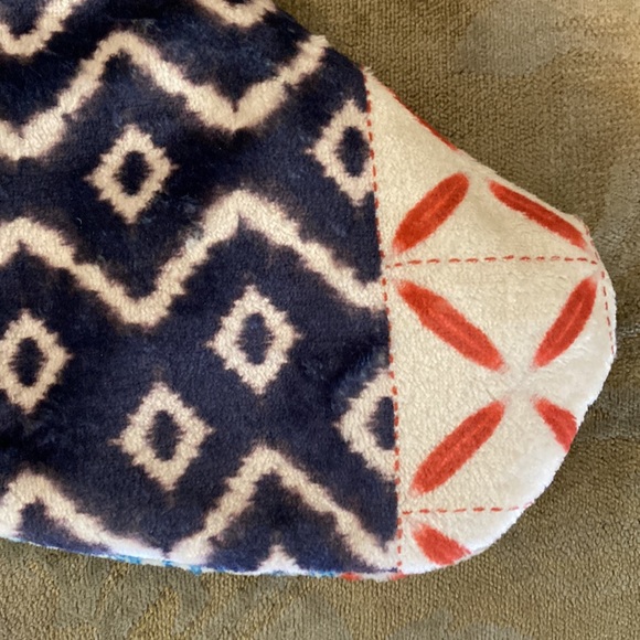 Johnny Was Boho Holiday Velvet Christmas Stocking With Embroidered Details - Picture 6 of 16